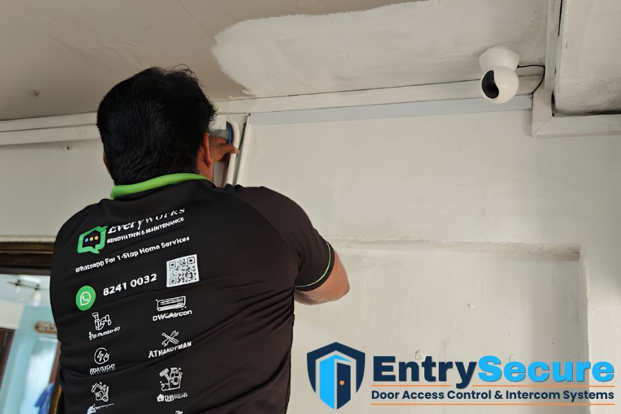 cctv-cabling-wiring-entrysecure-door-access-control-intercom-systems-singapore