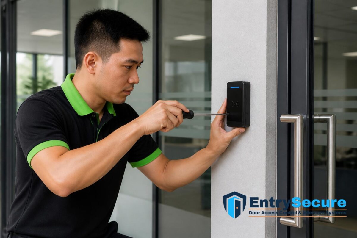 How Is Access Control Planned for Singapore Offices With Multiple Entry Points? by EntrySecure Door Access Control & Intercom Systems Singapore